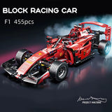F1 RC Race Cars Building Sets MOC Remote Control Car Building Blocks Cool Collectible Model Car Kits Building Toys