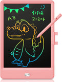 LCD Writing Tablet, 8.5 Inch Toddler Doodle Board Drawing Tablet, Erasable Reusable Electronic Drawing Pads, Educational and Learning Toy for 3-8 Years Old Boy and Girls (Pink)