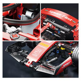 F1 RC Race Cars Building Sets MOC Remote Control Car Building Blocks Cool Collectible Model Car Kits Building Toys