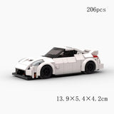 Moc Racer Cars City Sports Vehicle Building Blocks Creative Garage Toys for Boys