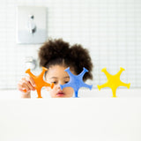 Starfish Stretch and Suction Bath Toys, Baby Bath Accessory, Water Toys for Toddler Bath Time, Fun Baby Water Toys, Set of 3
