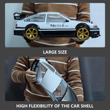 EBORUI RC Car 1:10 4WD AE86 RC Sport Racing Drift Car 70Km/H High Speed Remote Control Car + Extra Drift Tires Drift Car RTR