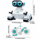 Emo Smart Interactive Robot Toy for Kids - Voice/Touch Control Dancing Singing Talking STEM Educational Gift for Ages 6-12