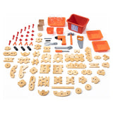 Pro Play Toddler Workshop & Utility Bench and Plastic Kid Tool Bench and 76 Piece Playset