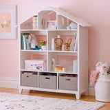 Living & Learning Kids Dollhouse Bookcase 57.8" H X 51.7'' W
