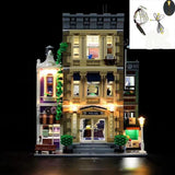 （No LEGO, Just Light）Usb Light for Lego 10278 Police Station Brick Building