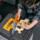 Pro Play Toddler Workshop & Utility Bench and Plastic Kid Tool Bench and 76 Piece Playset