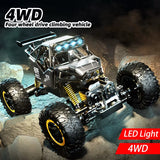 1:16 / 1:24 4WD RC Car with Led Lights Radio Remote Control Cars Buggy Off-Road Control Trucks for Children Toys