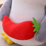 1PCS 25/45Cm Creative Hugging Fruit Penguin Plush Stuffed Toys Kawaii Software Couple Penguin Plush Doll Kids Toy Home Decor