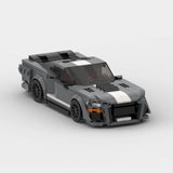 MOC Shelby GT500 476Pcs Racing Racer Building Blocks Brick Creative Garage Toys for Boys Gifts