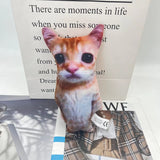 21Cm Cute El Gato Cat Plush Toys Wowwow Cat Dolls Plushies Simulation Stuffed Animals Birthday Holiday Gift Kids Collectible Toy