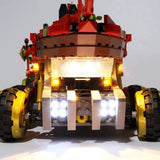 NOT Included Lego Model-Usb Light Kit for Lego 70677 NINJAGO Land Bounty