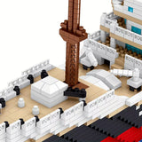 4404PCS Titanic Building Blocks Cruise Ship Mini Assemble Bricks Model Toys Kits Desktop Decoration Ornaments Gifts for Adults