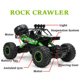 1:12 / 1:16 4WD RC Car 2.4G Radio Control Car Buggy Off-Road Remote Control Cars Trucks Boys Toys for Children