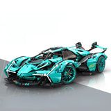 2023 Building Blocks Concept Edition Sports Car Super Racing Building Blocks Brick Model Overspeed Car Toy Children'S Gift