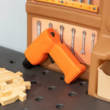 Pro Play Toddler Workshop & Utility Bench and Plastic Kid Tool Bench and 76 Piece Playset