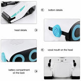 Emo Smart Interactive Robot Toy for Kids - Voice/Touch Control Dancing Singing Talking STEM Educational Gift for Ages 6-12