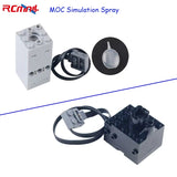 Simulation Spray Smoking Electric Exhaust Parts MOC Building Blocks for Cars Trains Toys Compatible with Legoeds Blocks