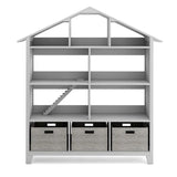 Living & Learning Kids Dollhouse Bookcase 57.8" H X 51.7'' W