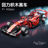 F1 RC Race Cars Building Sets MOC Remote Control Car Building Blocks Cool Collectible Model Car Kits Building Toys