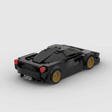 MOC Racing Car Assembly Model City Sports Car Building Block Creative Garage Toy Education Bricks Christmas Children'S Gift