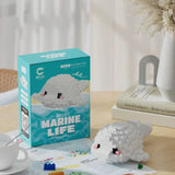Creative Mini Ocean Animal Model Building Blocks Toys DIY Assembling Building Blocks Children'S Educational Set Christmas Toys