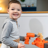 Pro Play Toddler Workshop & Utility Bench and Plastic Kid Tool Bench and 76 Piece Playset