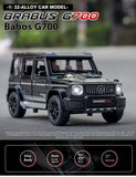 1/32 G700 Alloy Car Model Simulation Toy Diecast Vehicles Off-Road SUV with Sound N Light Collectible Kids' Gift 1/32 G700 Alloy