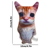 21Cm Cute El Gato Cat Plush Toys Wowwow Cat Dolls Plushies Simulation Stuffed Animals Birthday Holiday Gift Kids Collectible Toy