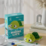 Creative Mini Ocean Animal Model Building Blocks Toys DIY Assembling Building Blocks Children'S Educational Set Christmas Toys