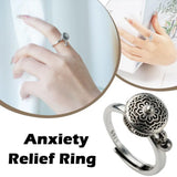 Retro Traditional Anxiety Relief Adjustable Fidget Jewelry Women Gift Rotate Freely anti Stress Anxiety