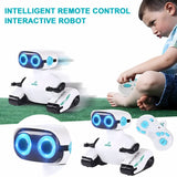 Emo Smart Interactive Robot Toy for Kids - Voice/Touch Control Dancing Singing Talking STEM Educational Gift for Ages 6-12