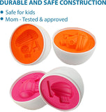 12 PCS Vehicle Car Egg Matching Toy with Holder – STEM Easter Eggs, Educational Shape & Color Puzzle, Plastic Easter Eggs, Easter Basket Stuffers, Easter Gifts for Kids & Toddlers
