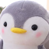 1PCS 25/45Cm Creative Hugging Fruit Penguin Plush Stuffed Toys Kawaii Software Couple Penguin Plush Doll Kids Toy Home Decor