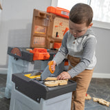 Pro Play Toddler Workshop & Utility Bench and Plastic Kid Tool Bench and 76 Piece Playset