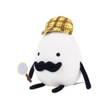 25Cm Detective Egg Plush Game Stuffed Plushies Cartoon Doll Pillow for Fans Christmas Birthday Gifts