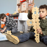 Pro Play Toddler Workshop & Utility Bench and Plastic Kid Tool Bench and 76 Piece Playset