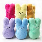 6 Pcs Bunny Plush Easter Basket Rabbit Animal Stuffed Plush Festival Decorations