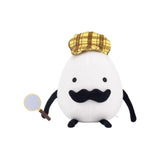 25Cm Detective Egg Plush Game Stuffed Plushies Cartoon Doll Pillow for Fans Christmas Birthday Gifts