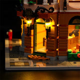 （No LEGO, Just Light）Usb Light Kit for Lego 10297 Boutique Hotel Building