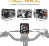 Cityscape 2.0 Electric Bike for Adults with 1200W Motor, 468Wh Removable Battery, 50Mile 24MPH 26" Electric Commuter Bike,7-Speed,Ul Certified